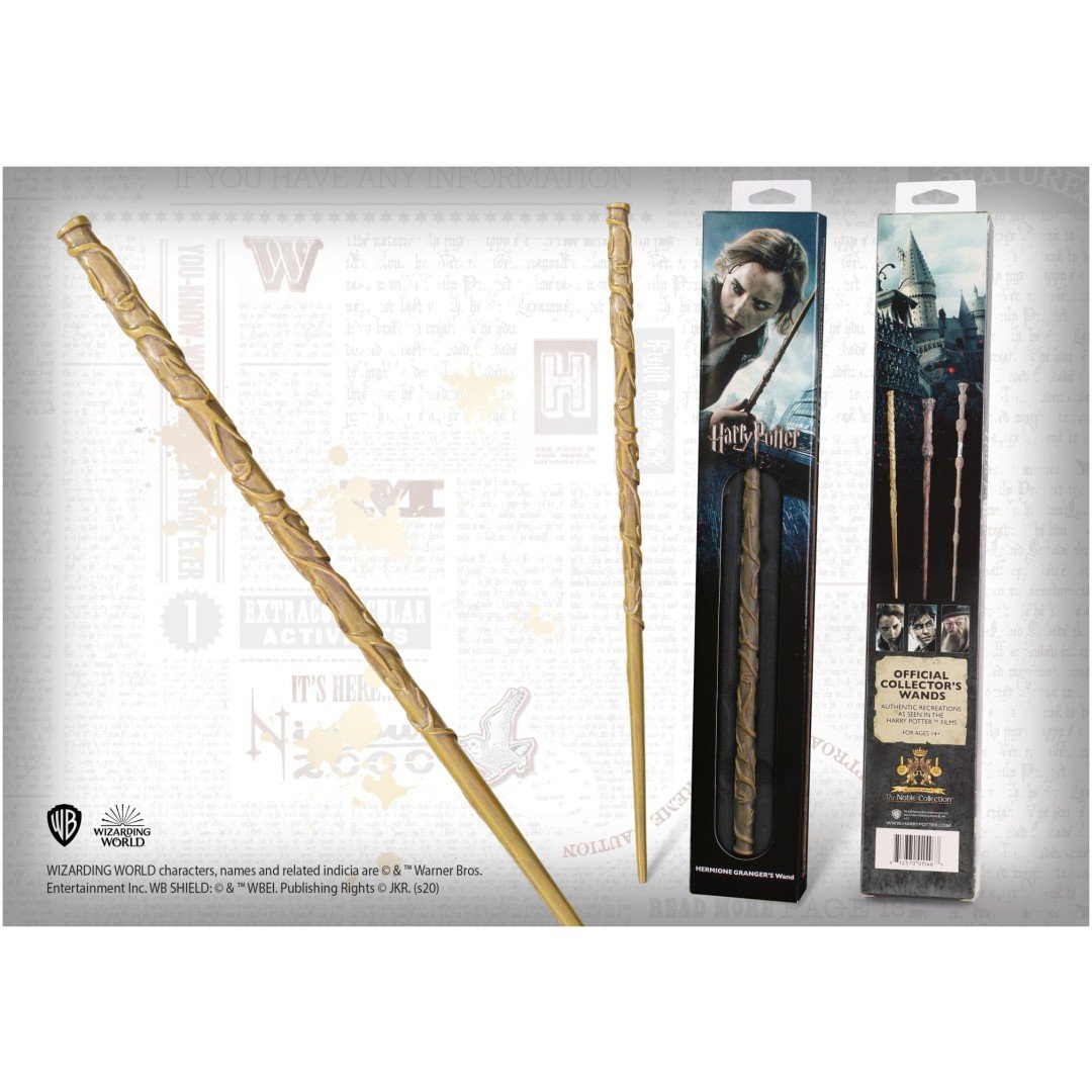 NOBLE COLLECTION - HARRY POTTER - WANDS - HERMIONE GRANGER’S PALICA