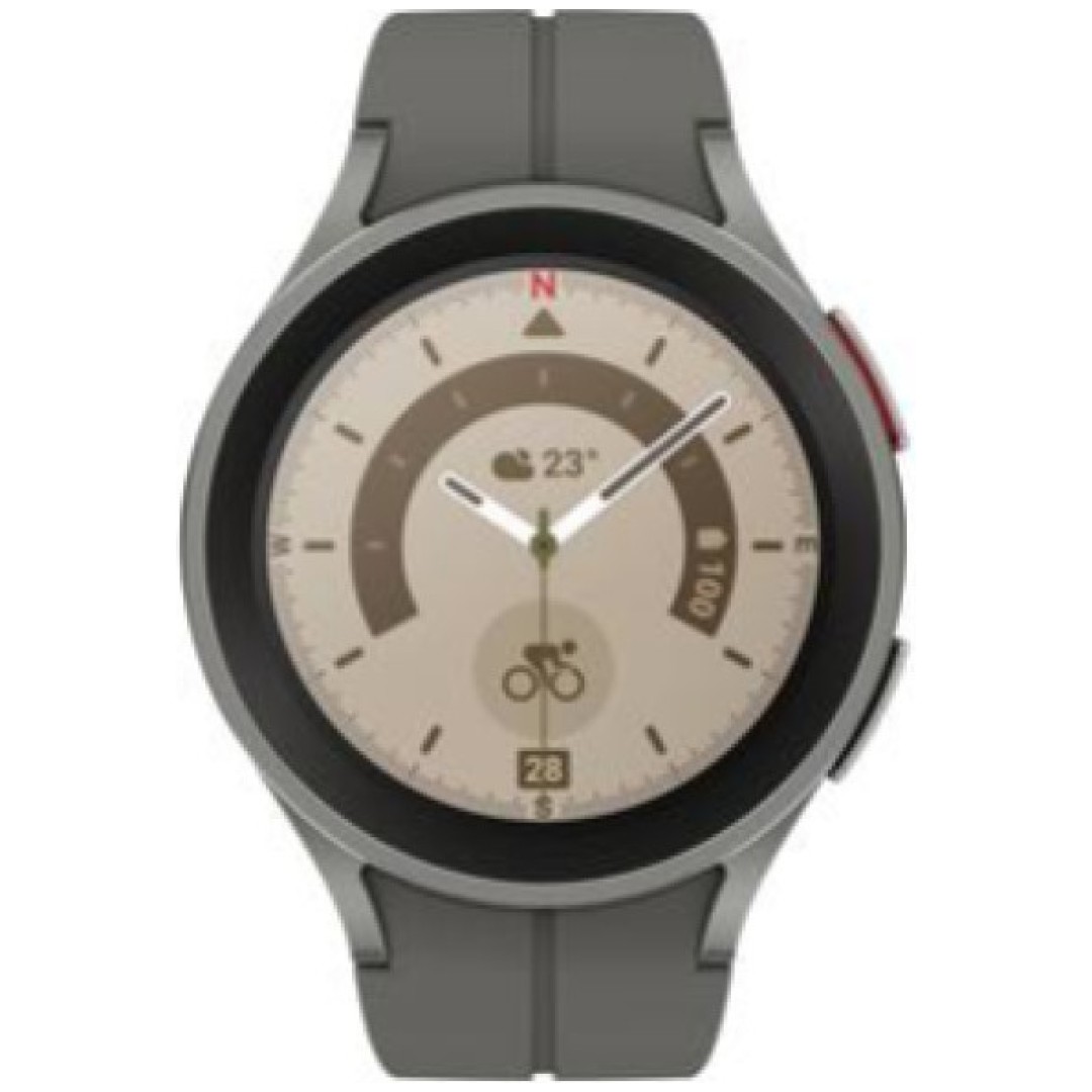 Pametna ura Samsung Galaxy Watch5 Pro Bluetooth Grey Titanium (SM-R920NZTAEUE)