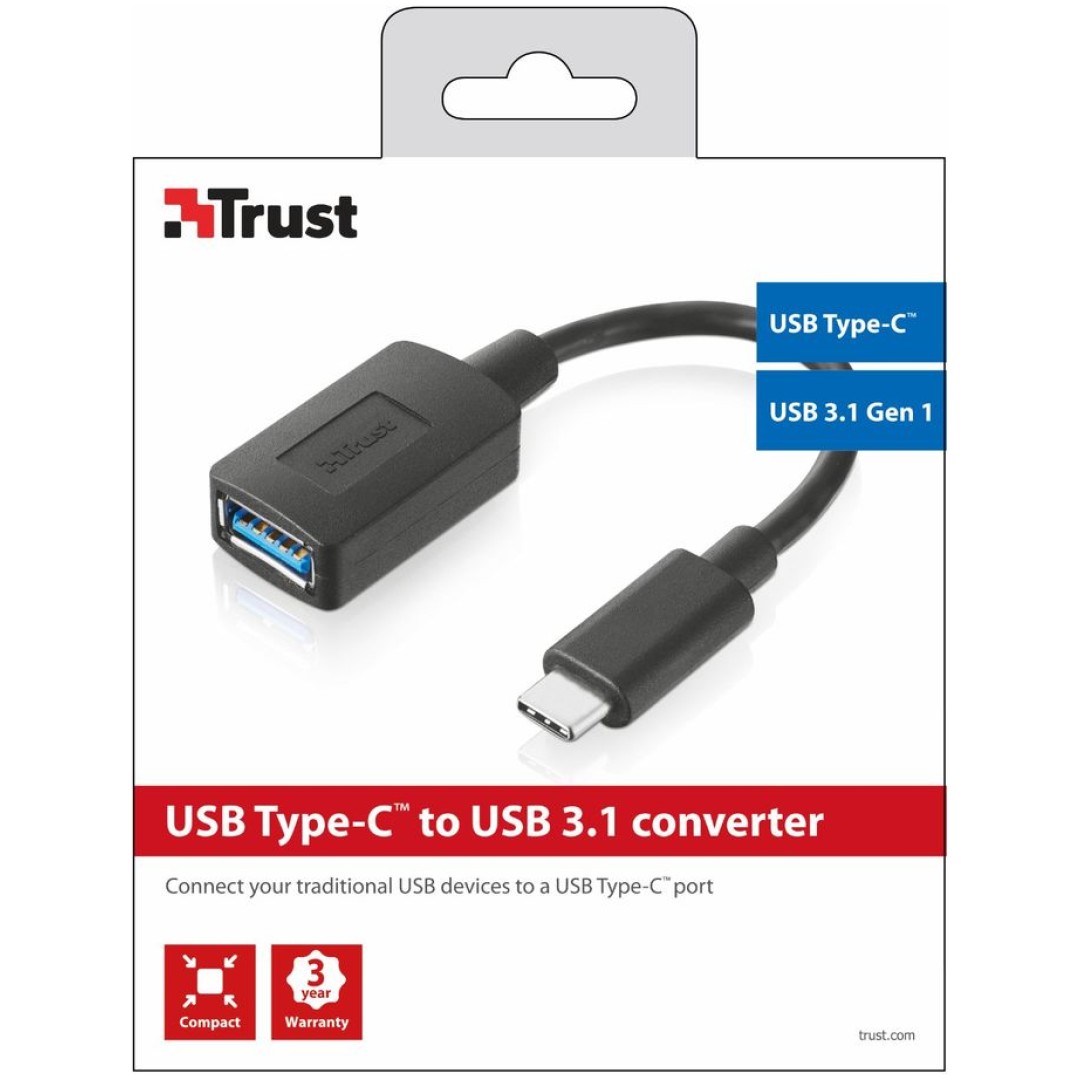TRUST PRETVORNIK USB TYPE-C V USB 3.0