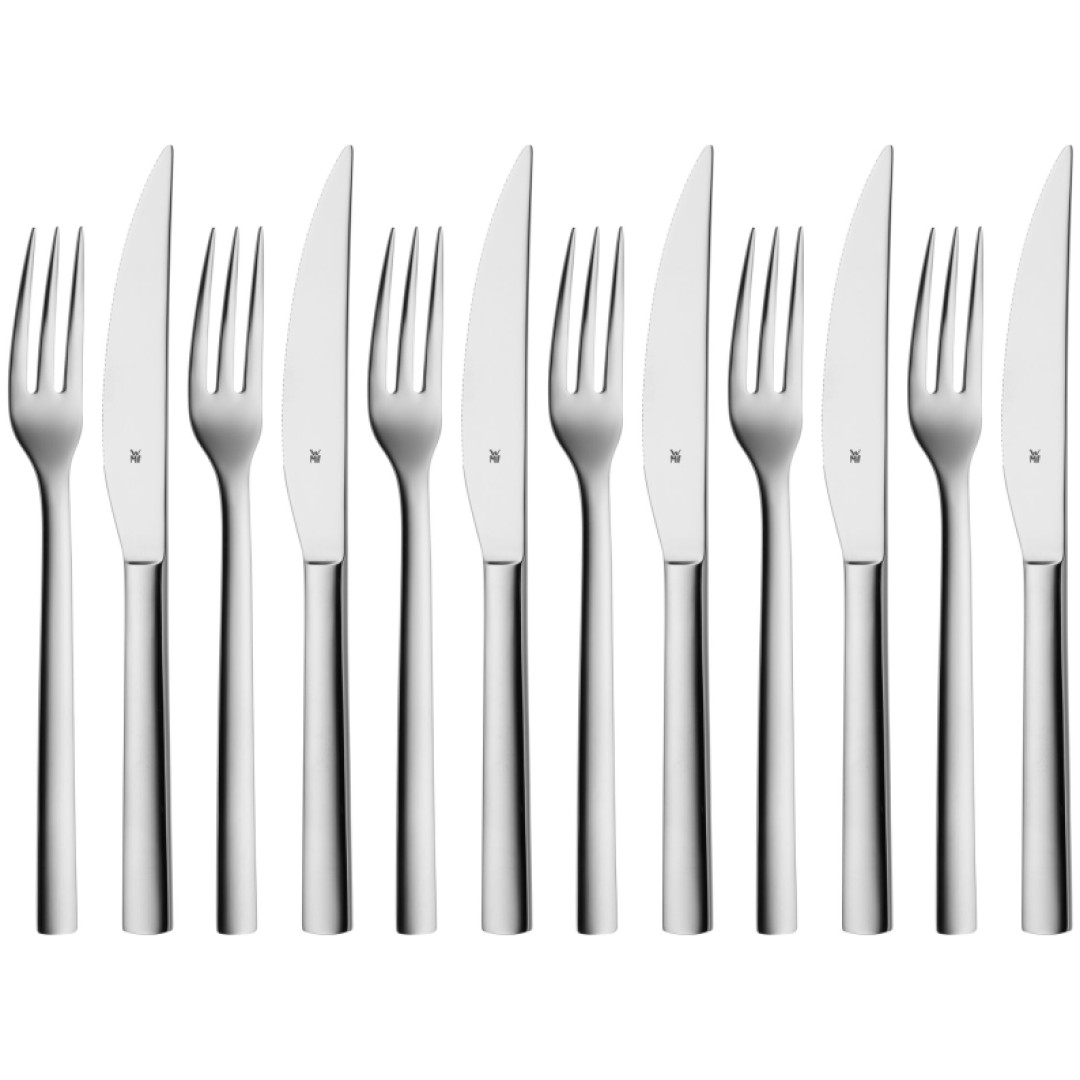WMF Set nožev in vilic za zrezke NUOVA 12-delni