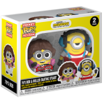 FUNKO POP KEYCHAIN: MINIONS - 70'S BOB & ROLLER SKATING STUART 2-PACK