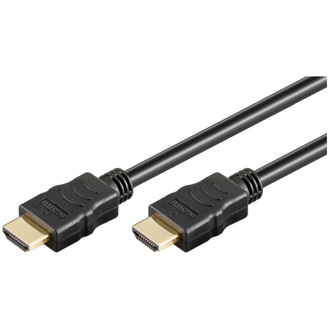 GOOBAY HDMI na HDMI 2m z Ethernet pozlačen kabel