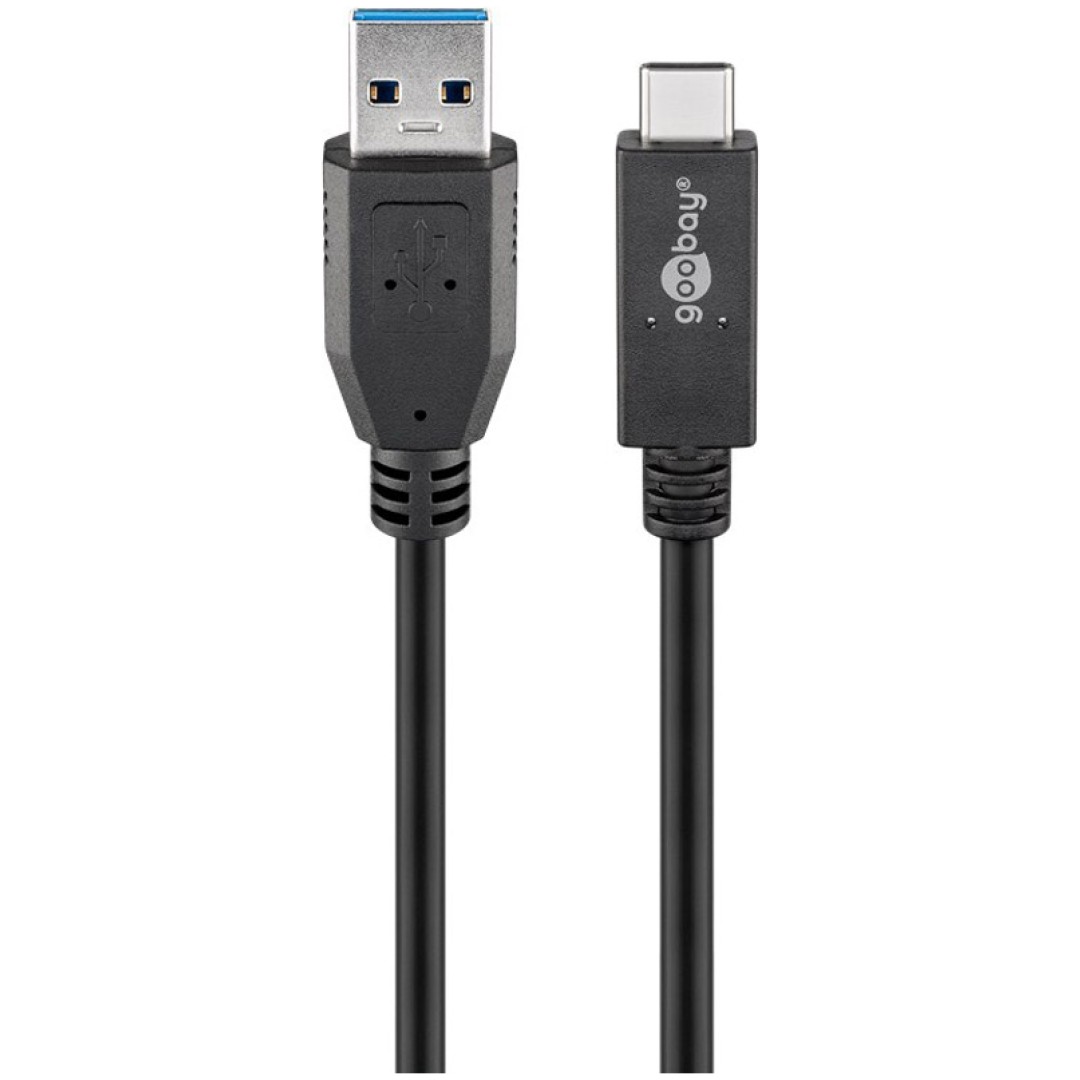 Kabel USB-C => USB-A 3.1 Gen2 20V 3A 60W 0