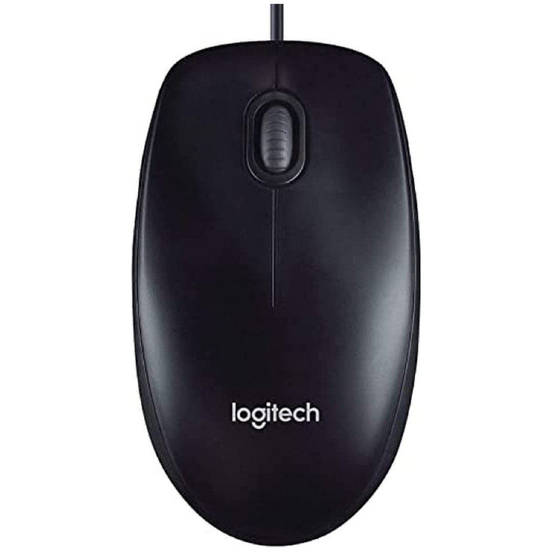 Miš Logitech USB M90 Optična črna (910-001793)