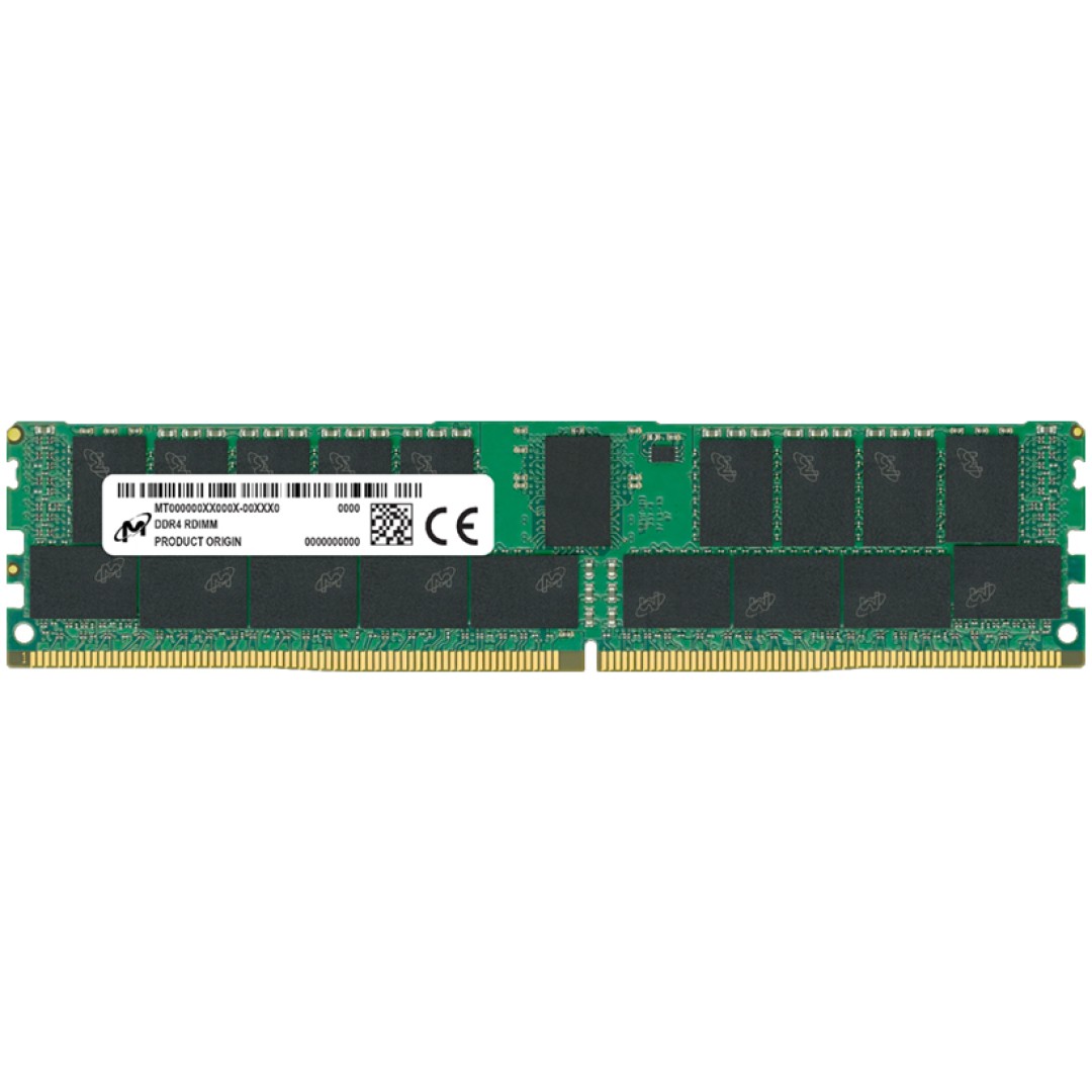 RAM DDR4 32GB PC4-25600 3200MT/s CL22 ECC Registered 1.2V Micron
