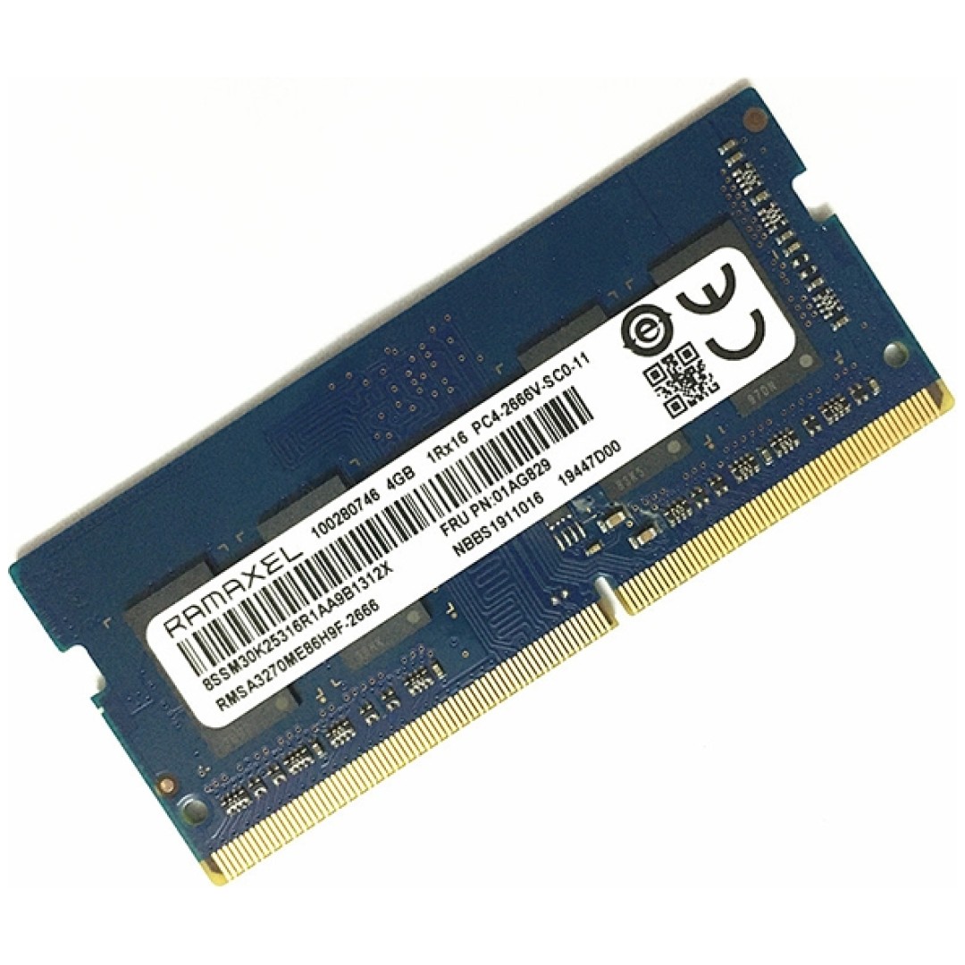 RAM pomnilnik RAMAXEL 4GB DDR4 SODIMM 2666MHz