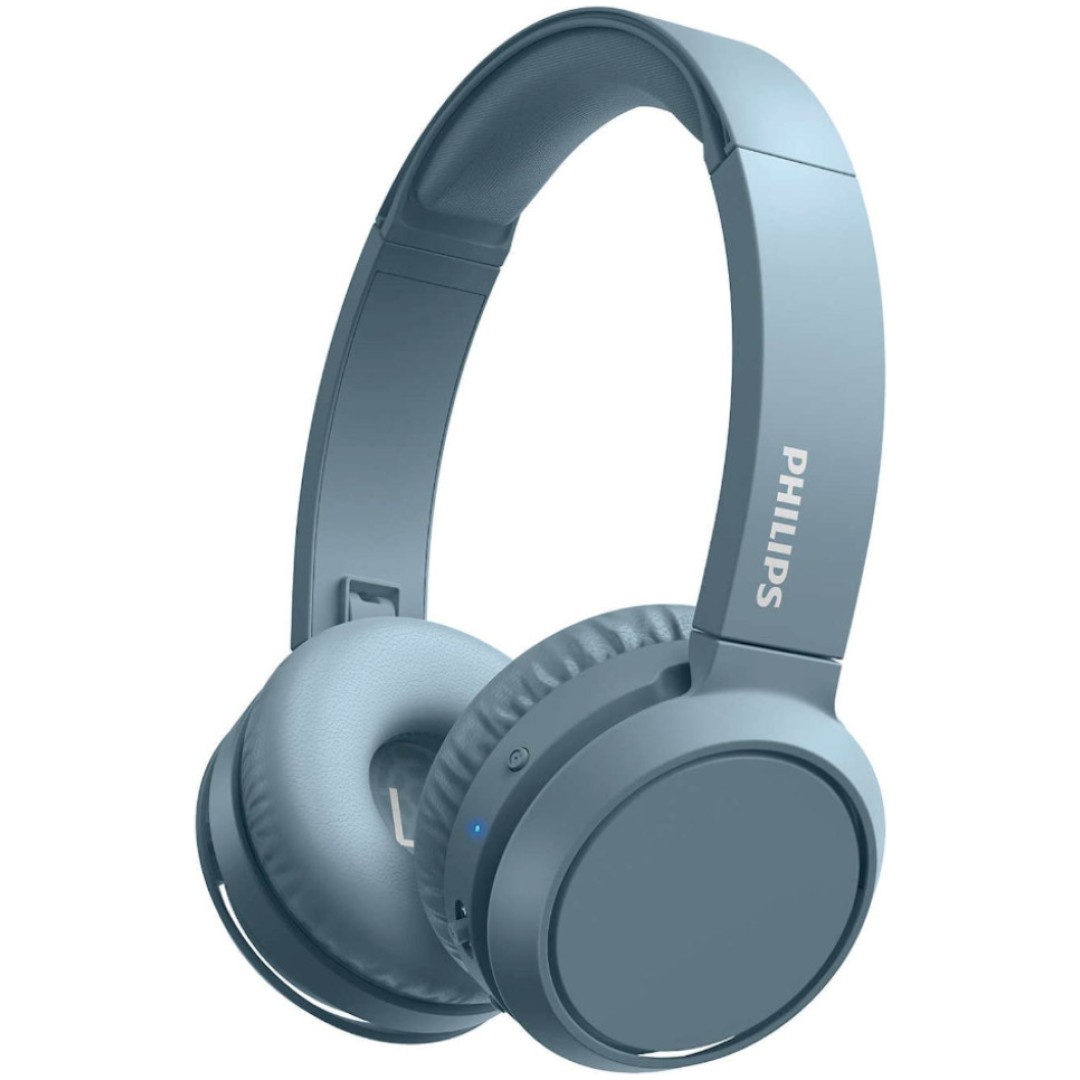 Slušalke brezžične Philips naglavne z mikrofonom BT TAH4205BL modre (TAH4205BL)