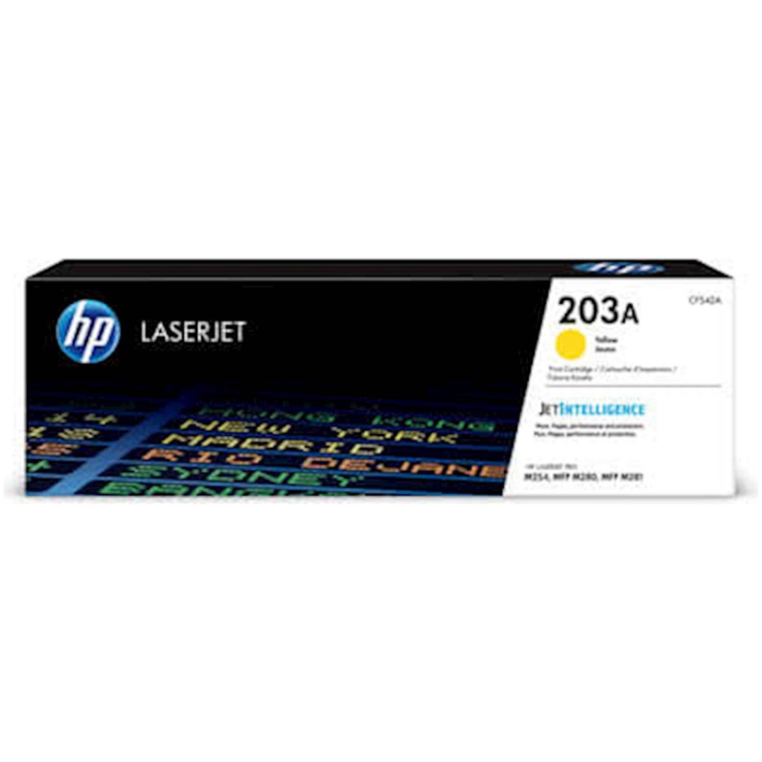 TONER HP 203A Rumena LaserJet Toner za 1.300 strani (CF542A)