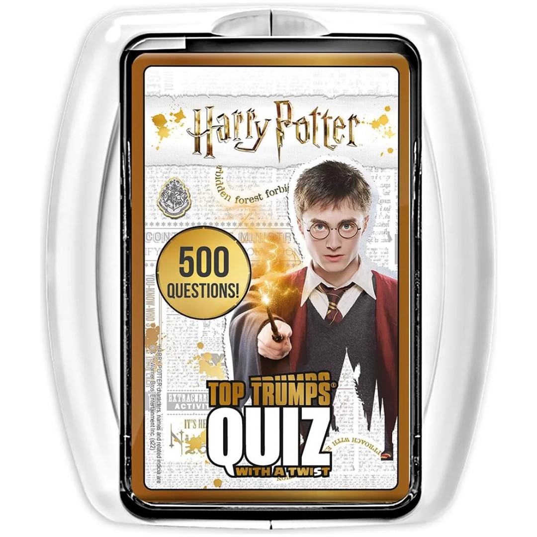 TOP TRUMPS - QUIZ - HARRY POTTER NAMIZNA IGRA