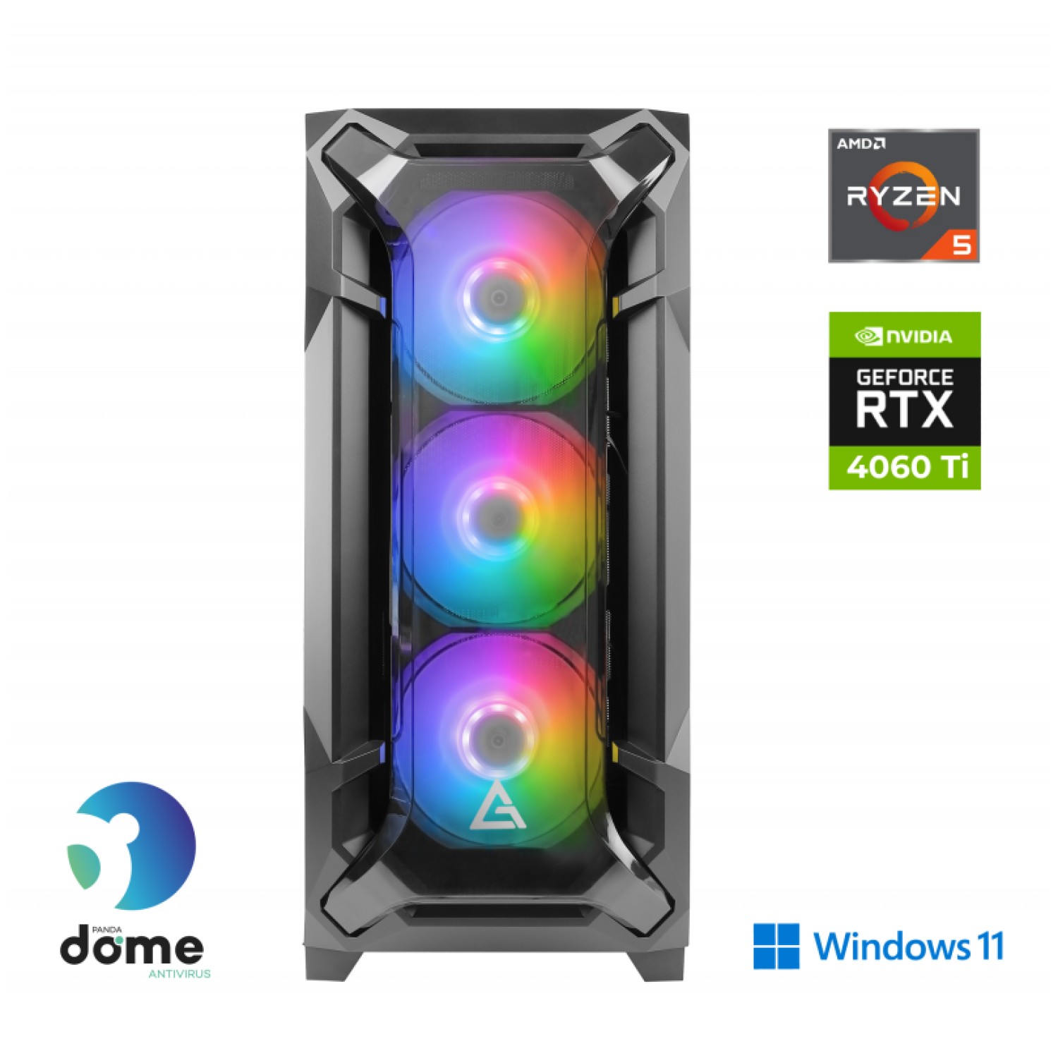 Računalnik ANNI Gamer Advanced R5 5600X / RTX 4060 Ti / 16 GB / 1 TB / W11H