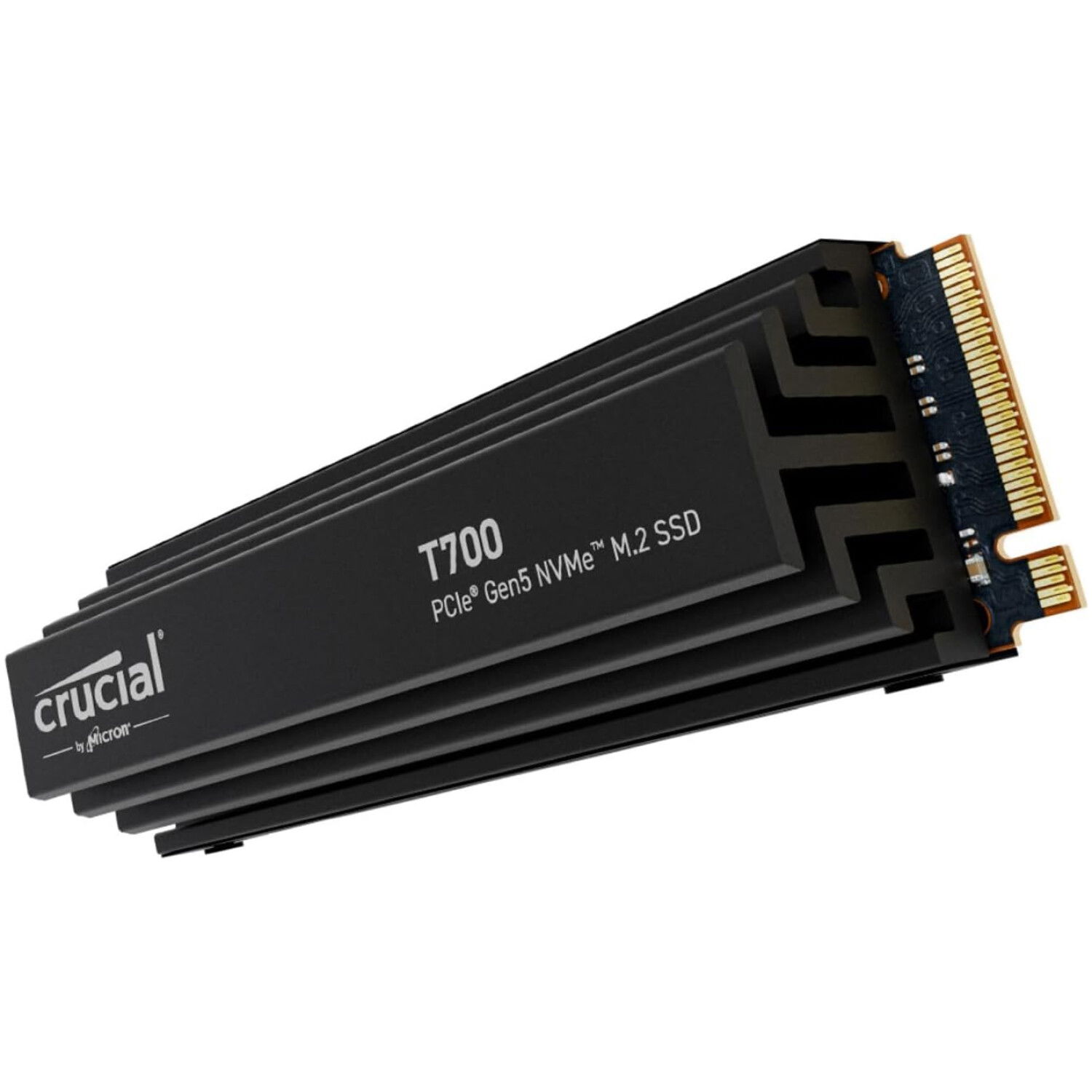 Crucial T700 1TB PCIe Gen5 NVMe M.2 SSD s hlajenjem