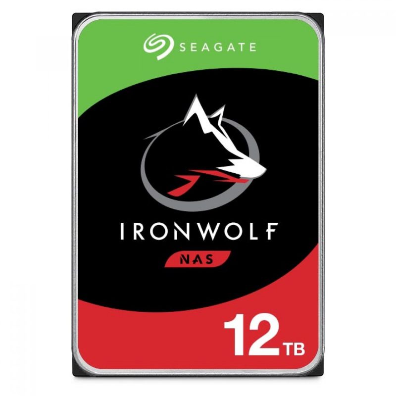 Trdi disk 12TB SATA3 Seagate IronWolf 6GB/s 256MB 7200 - primerno za NAS (ST12000VN0008)