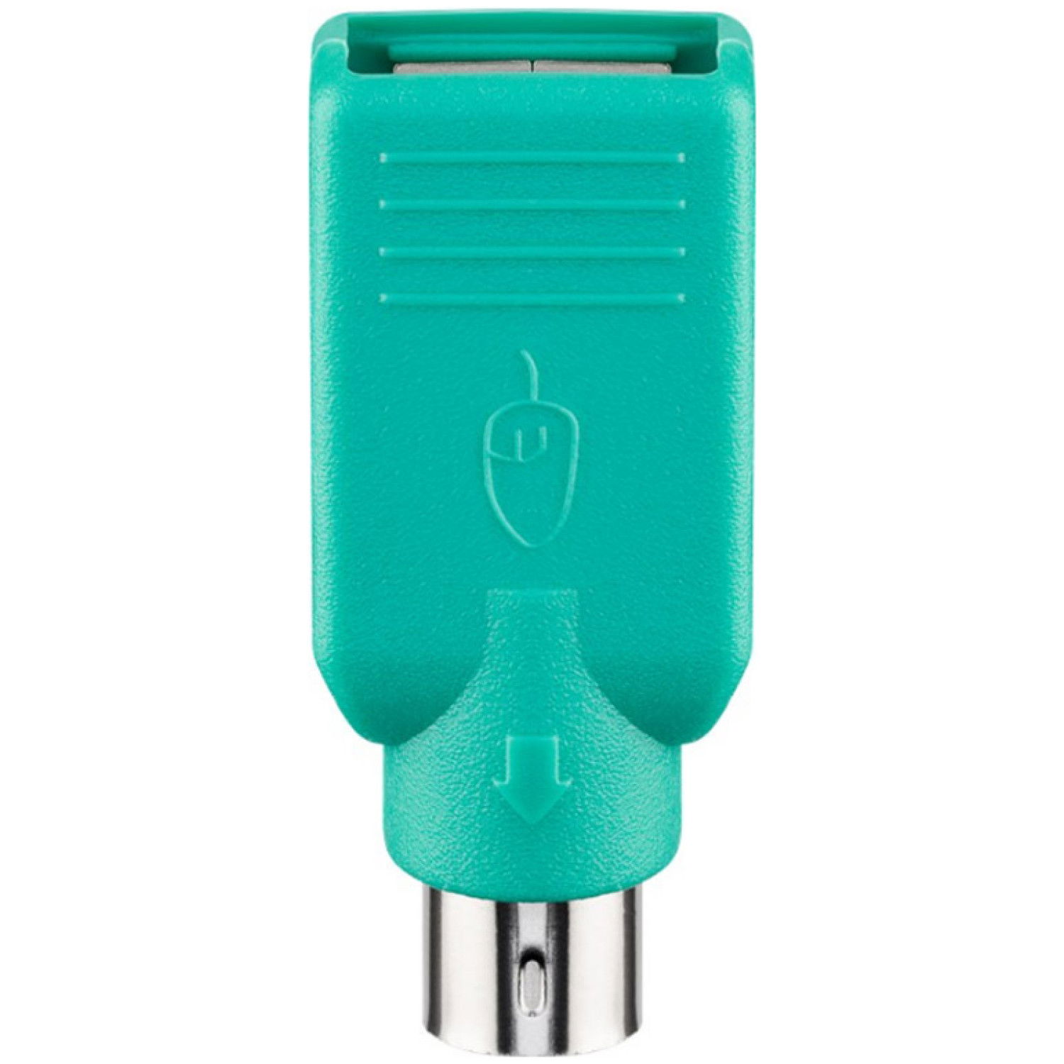 GOOBAY USB-A (Ž) / Mini-DIN 6 PS/2 (M) miška/tipkovnica zelen adapter