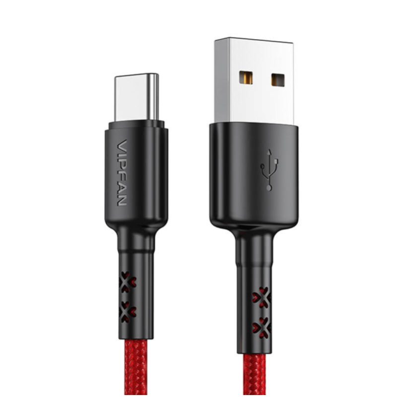 Kabel USB-C => USB-A 2.0 tekstil ovoj 1