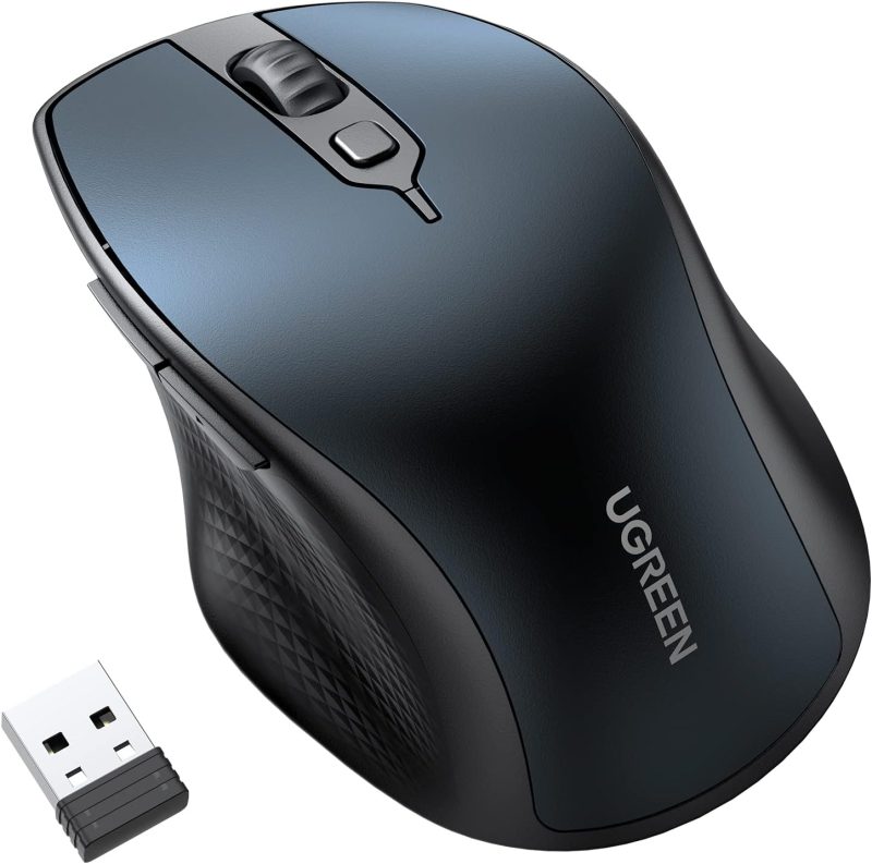 Brezžična miška UGREEN Bluetooth 5.0 in 2
