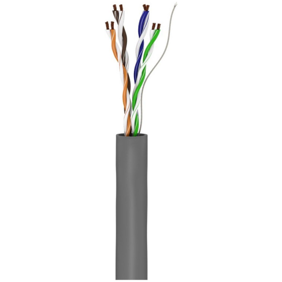 GOOBAY CAT5e U/UTP 305m kolut siv mrežni inštalacijski kabel