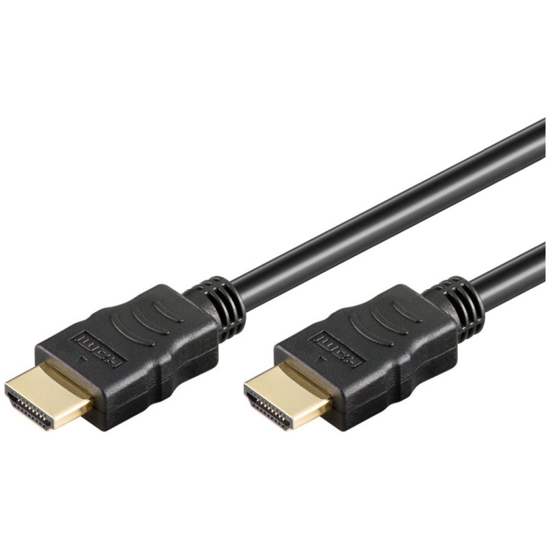 GOOBAY HDMI na HDMI 5m z Ethernet pozlačen kabel