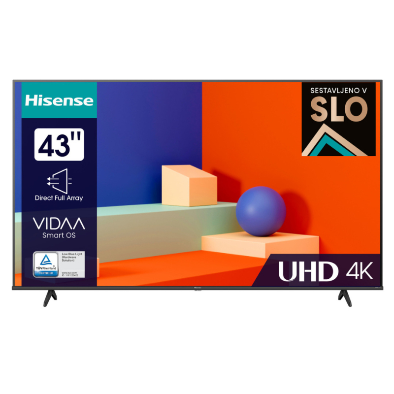 HISENSE TV UHD 43A6K