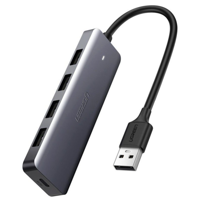 HUB USB 3.0 4portni Ugreen UGRTI-50985B - srebrn