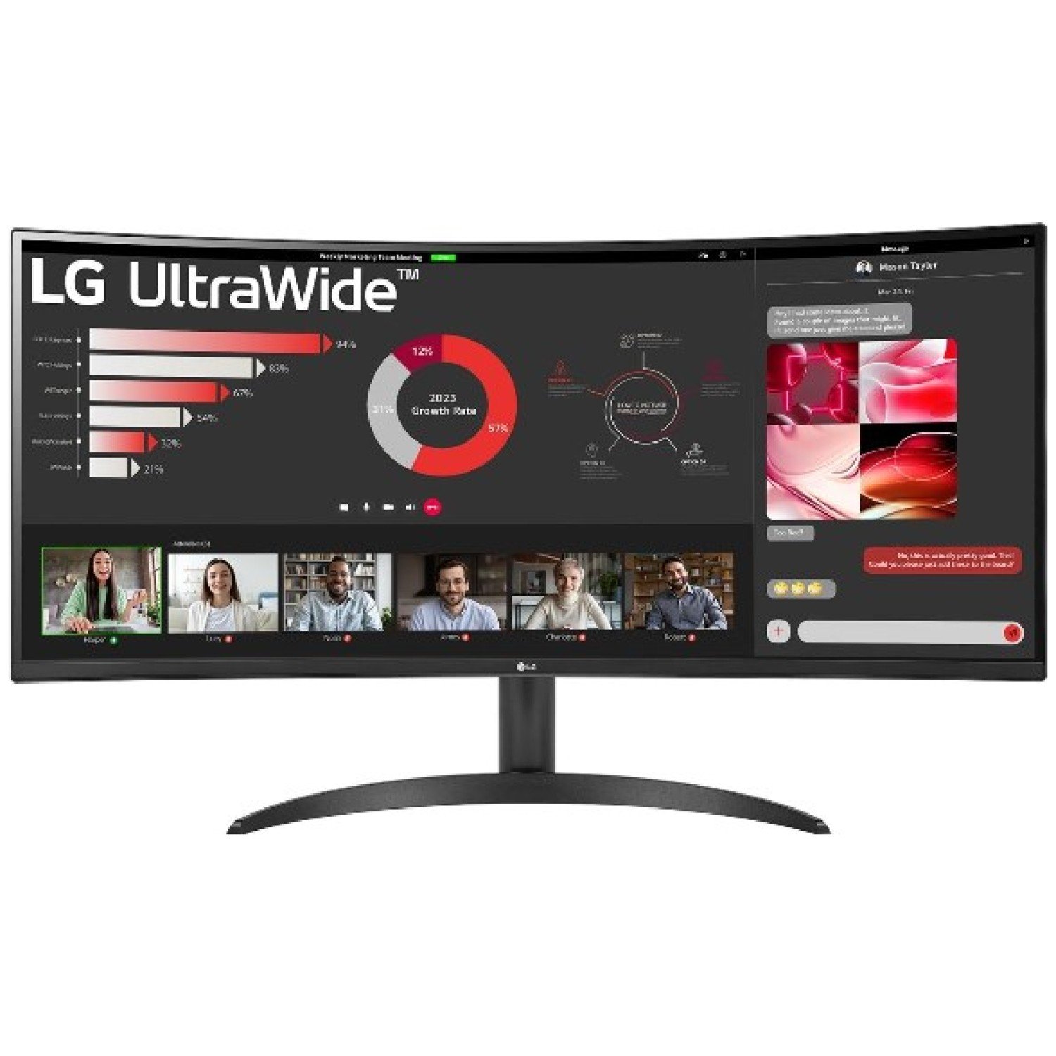 LG monitor 34WR50QC-B