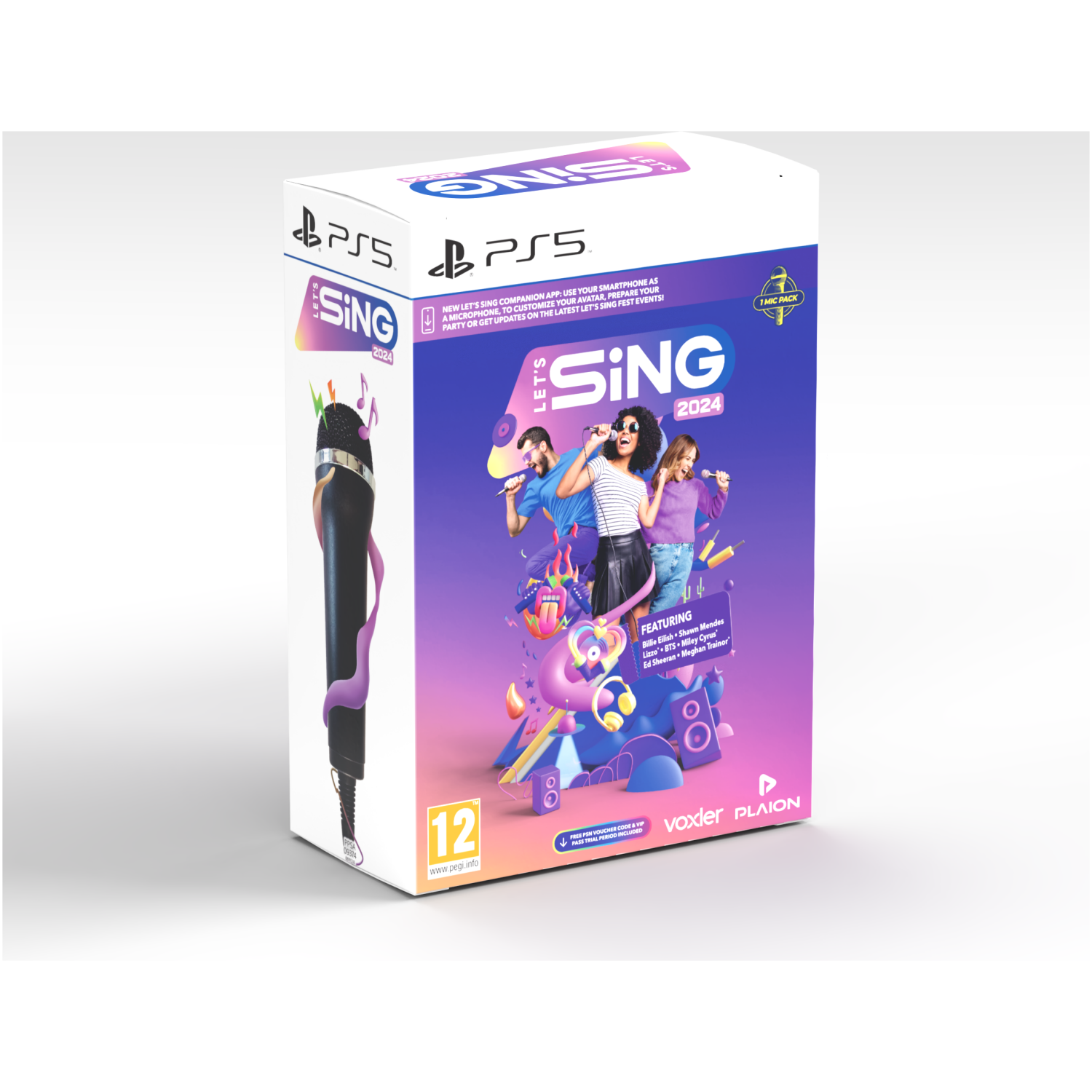 Let's Sing 2024 - Single Mic Bundle (Playstation 5)