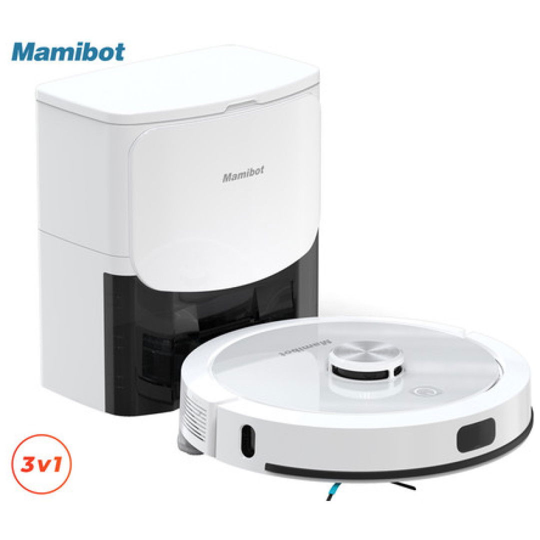 Mamibot EXVAC900S robotski sesalnik s postajo