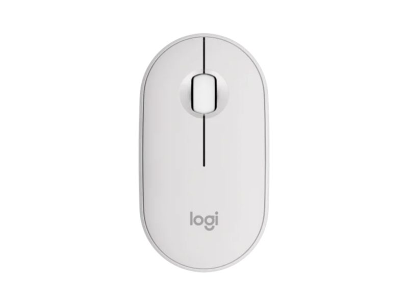 Miš brezžična Bluetooth Logitech M350S Pebble 2 4000DPI bela (910-007013)