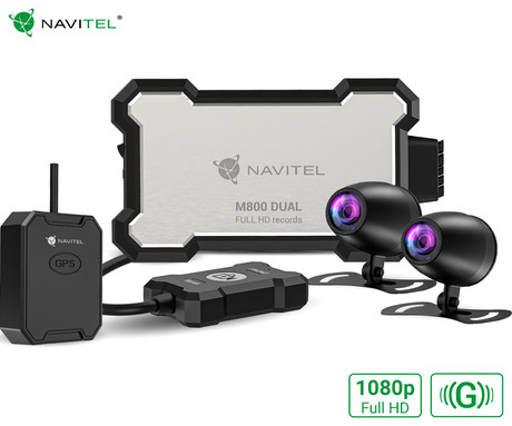 NAVITEL M800 DUAL avto moto kamera