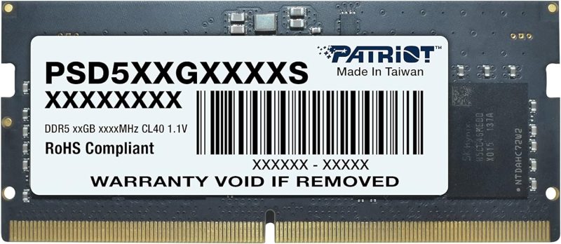 Patriot Signature Line 16GB DDR5-5600 SODIMM CL46