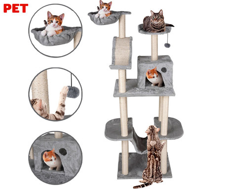 Pet Toys mačje drevo in praskalnik za mačke
