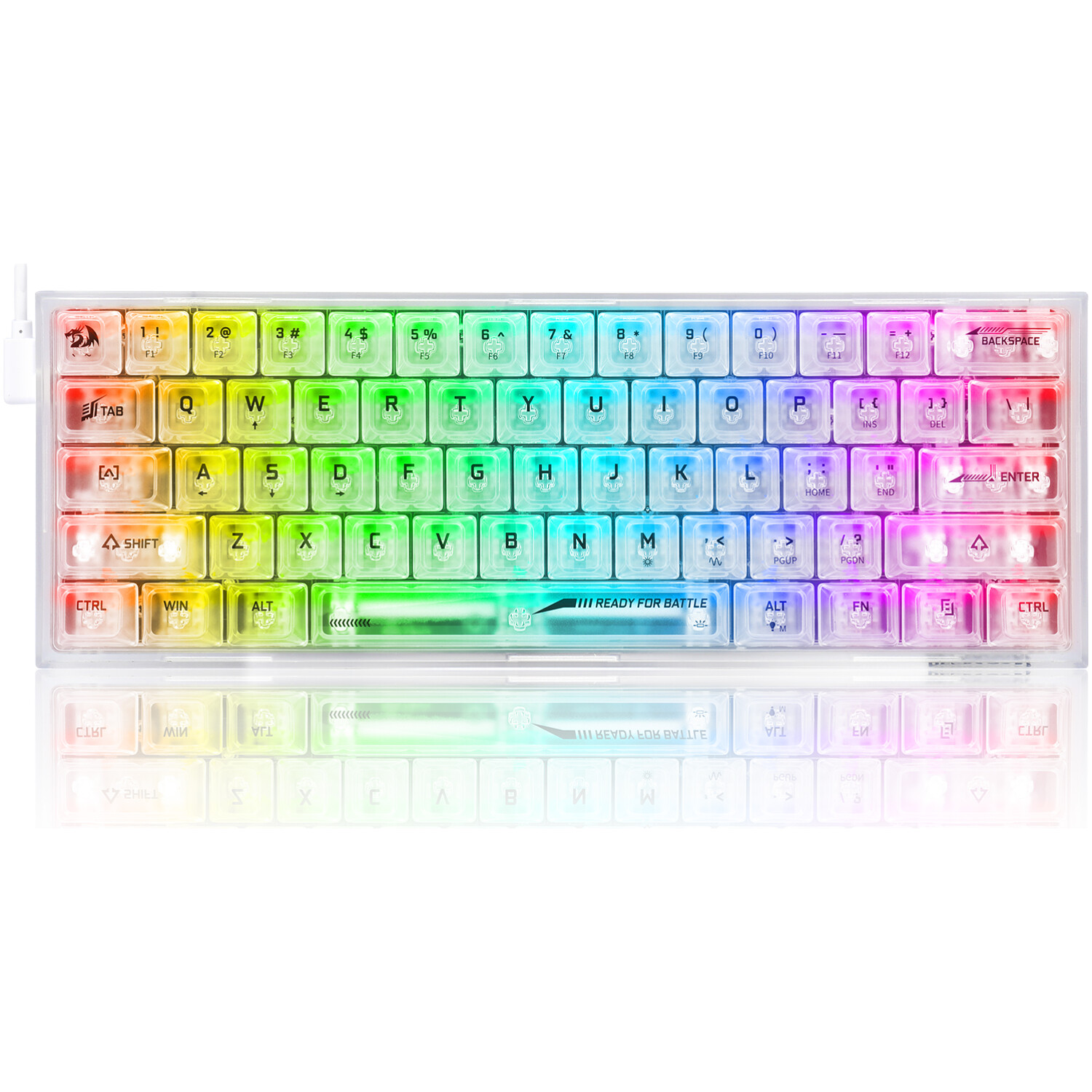 REDRAGON FIZZ K617CT-RGB ŽIČNA MEHANSKA TIPKOVNICA