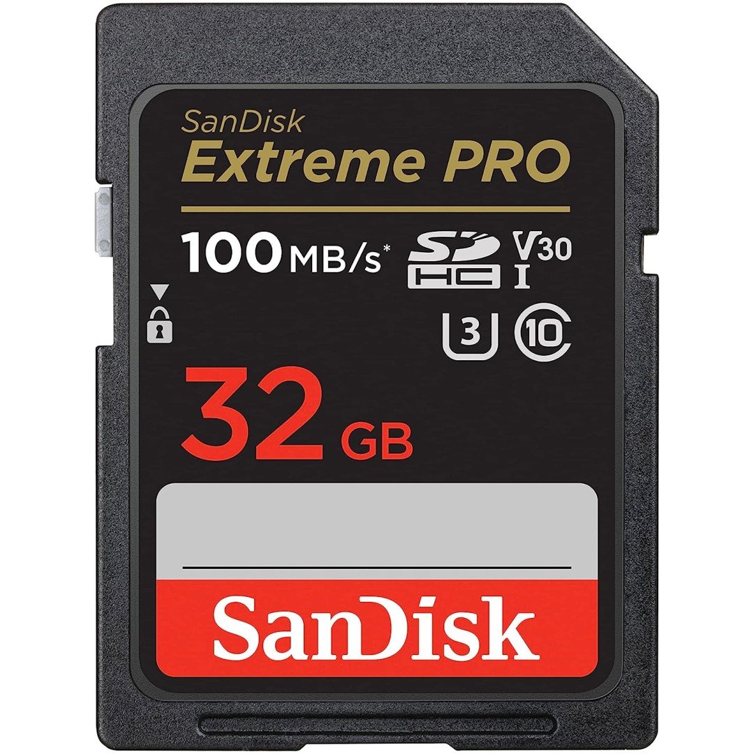 SanDisk Extreme PRO 32GB SDHC+ 2 leti RescuePRO Deluxe do 100MB/s branje