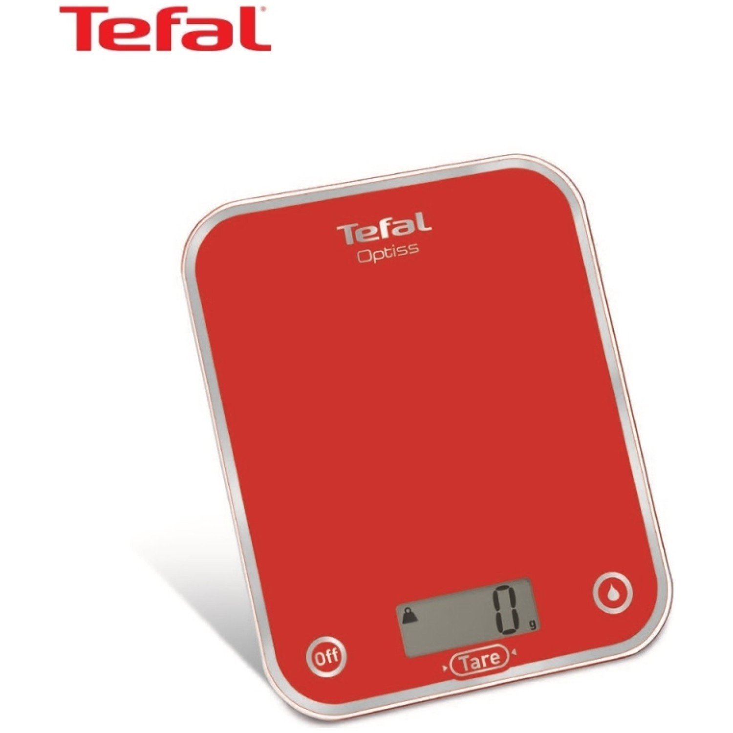 TEFAL kuhinjska tehtnica Optiss rdeča [BC5003V2]