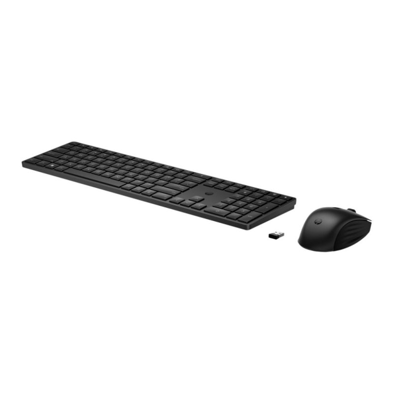 Tipkovnica in miš HP brezžična desktop 655 SLO črna (4R009AA#BED)
