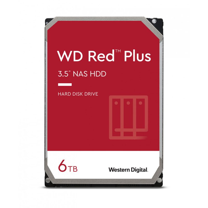 Trdi disk 6TB SATA3 WD60EFPX 6GB/s 256MB Intellipower Red Plus - primerno za NAS (WD60EFPX)