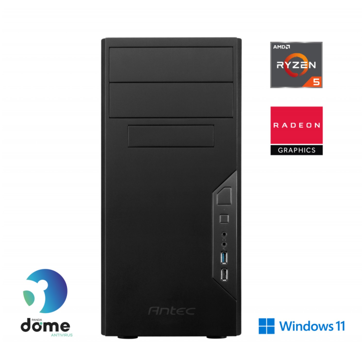 Računalnik ANNI Home Advanced R5 4600G / Radeon / 16 GB / 1 TB / W11H