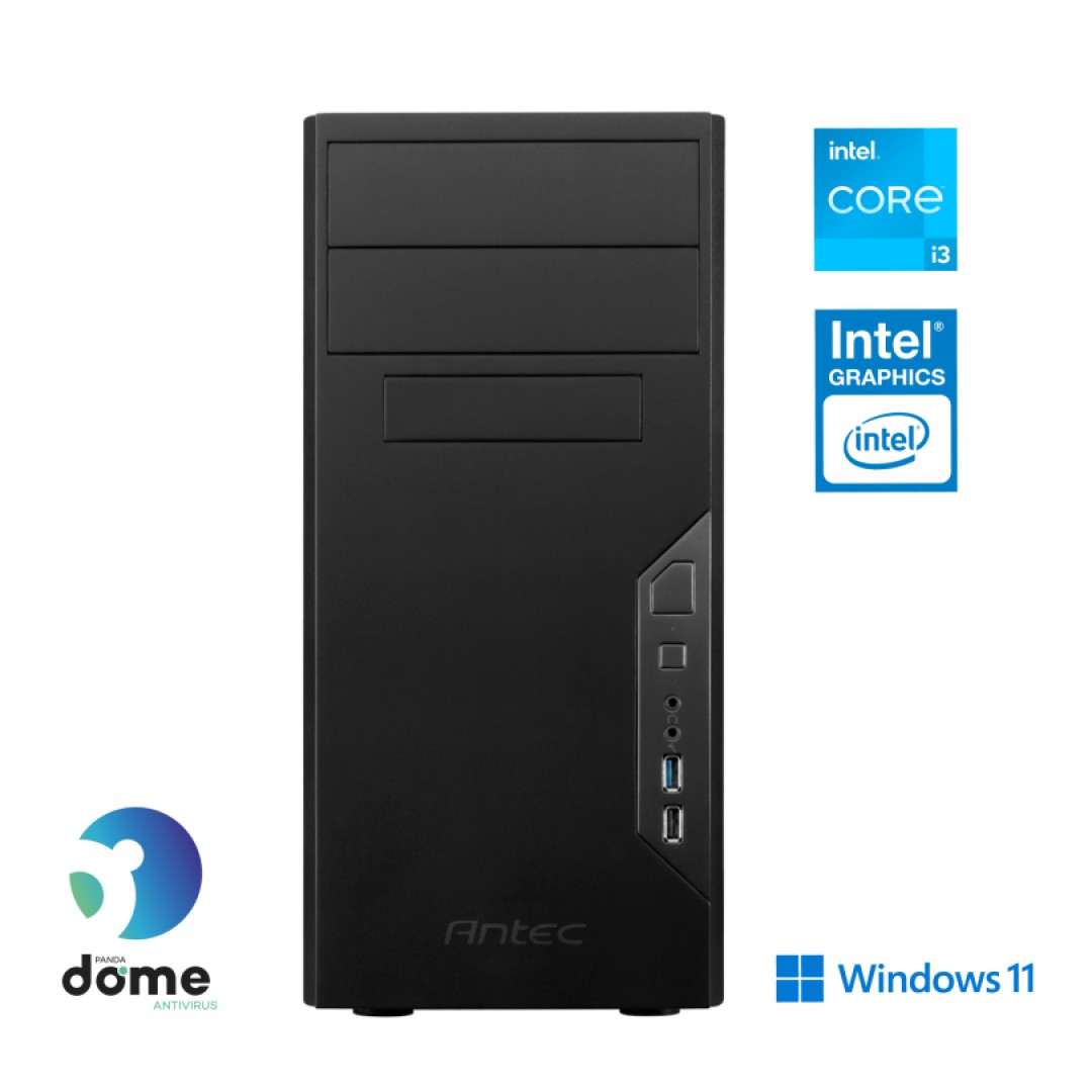 Računalnik ANNI Office Optimal i3-12100 / Intel UHD / 8 GB / 500 GB / W11P
