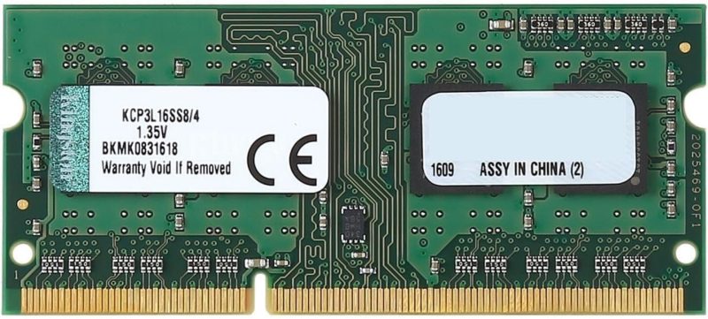 Kingston 4GB DDR3-1600MHz SODIMM CL11