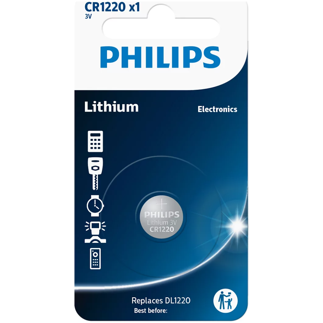 PHILIPS baterija CR1220