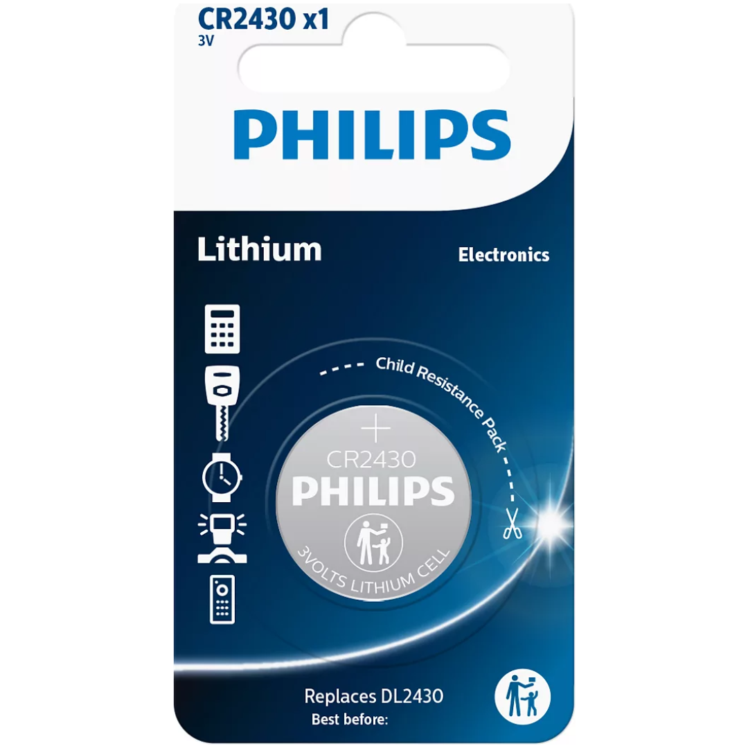 PHILIPS baterija CR2430