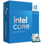 Procesor Intel 1700 Core i5 14600KF 14C/20T 2.6GHz/5.1GHz BOX 125W/181W brez grafike brez hladilnika