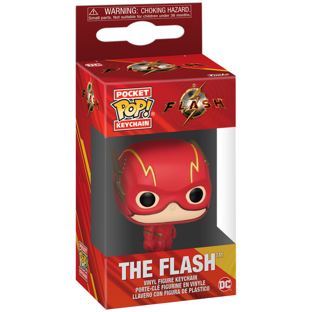 FUNKO POP KEYCHAIN: THE FLASH- THE FLASH