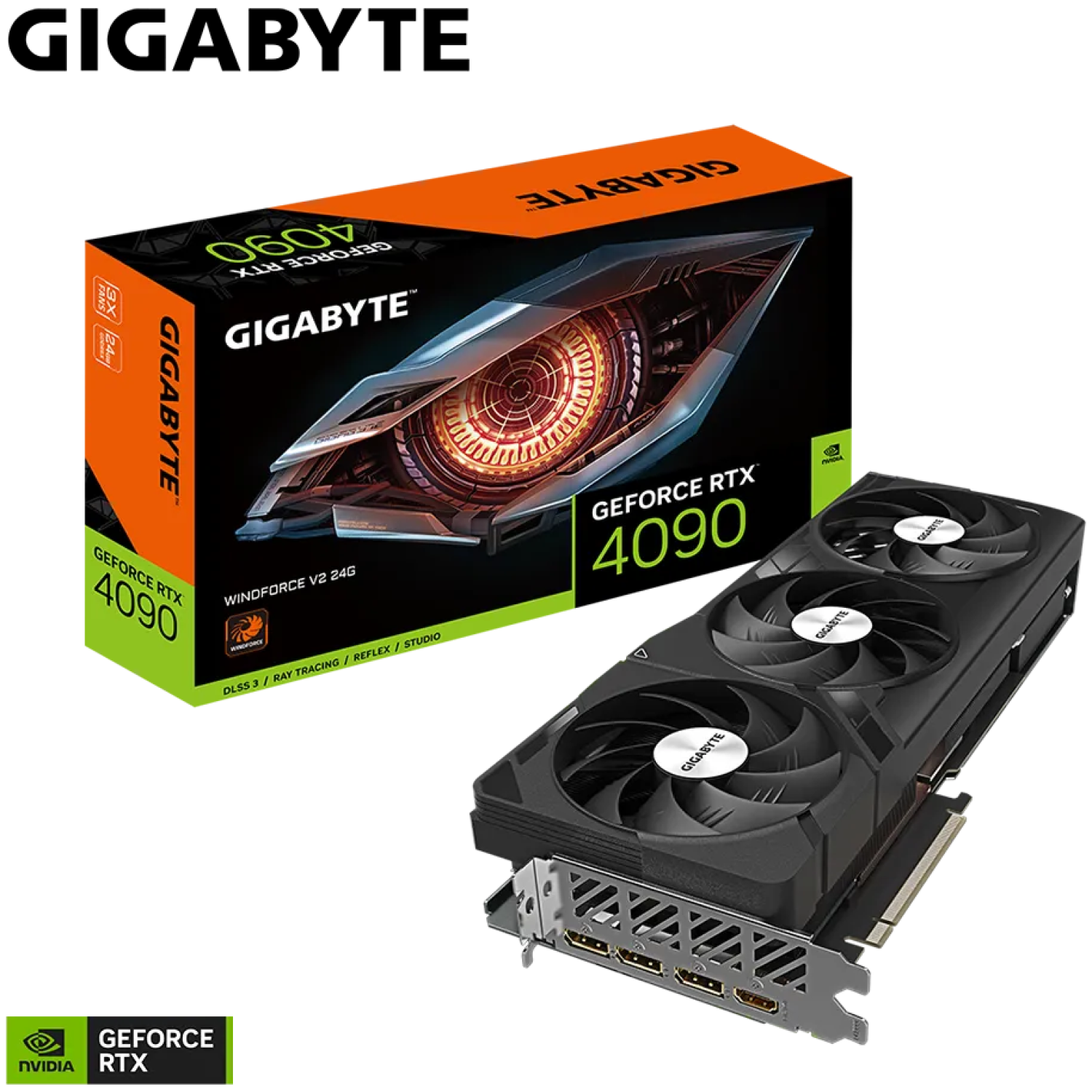 Grafična kartica GIGABYTE GeForce RTX 4090 WINDFORCE V2 24G
