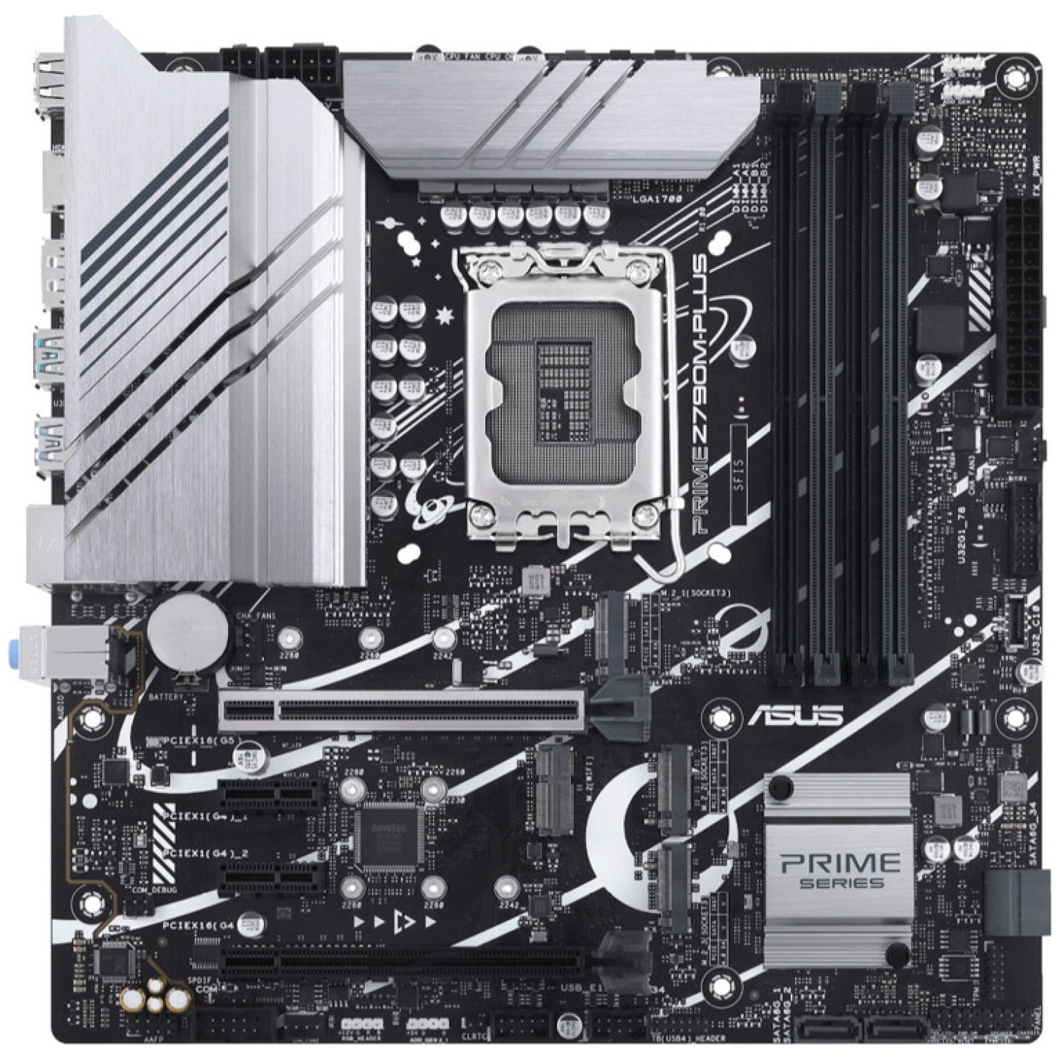 ASUS Prime Z790M-Plus LGA1700 (13.gen) PCIe 5.0 DDR5 mATX osnovna plošča