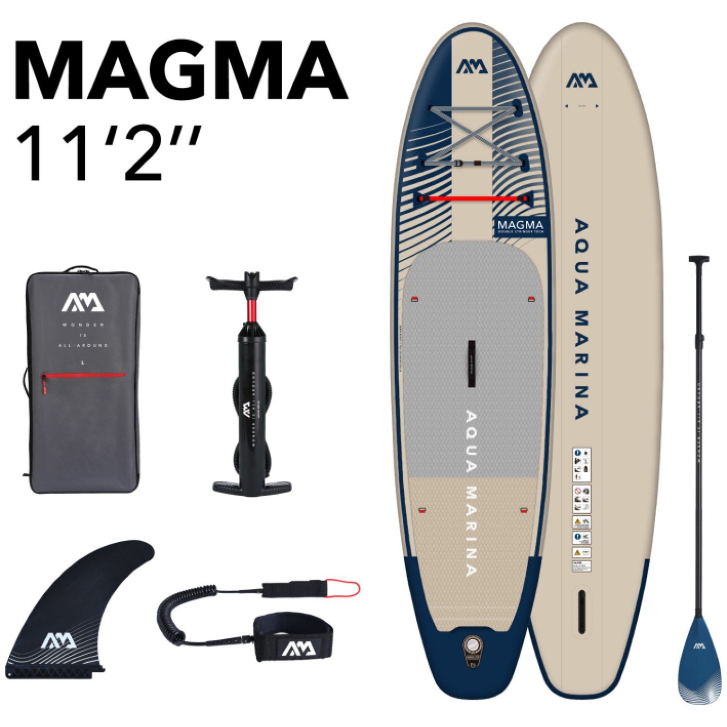 Aqua Marina napihljiv SUP MAGMA 11’2” 2023 BT-23MAP