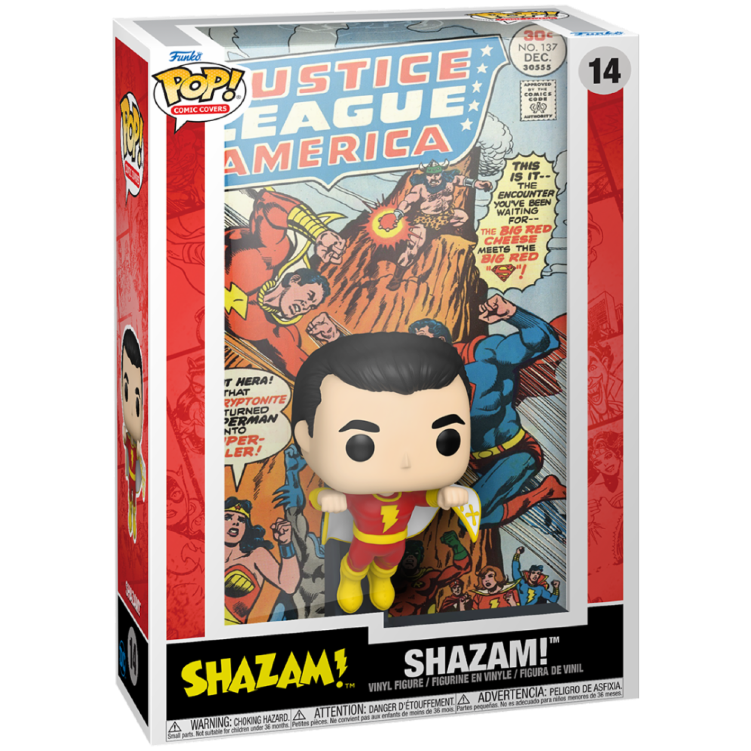 FUNKO POP COMIC COVER: DC - SHAZAM