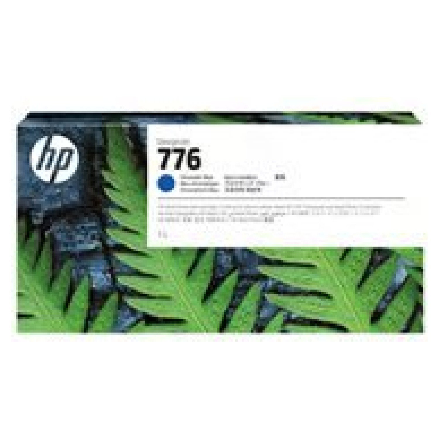 HP 776 1L Chromatic Blue Ink Cartridge