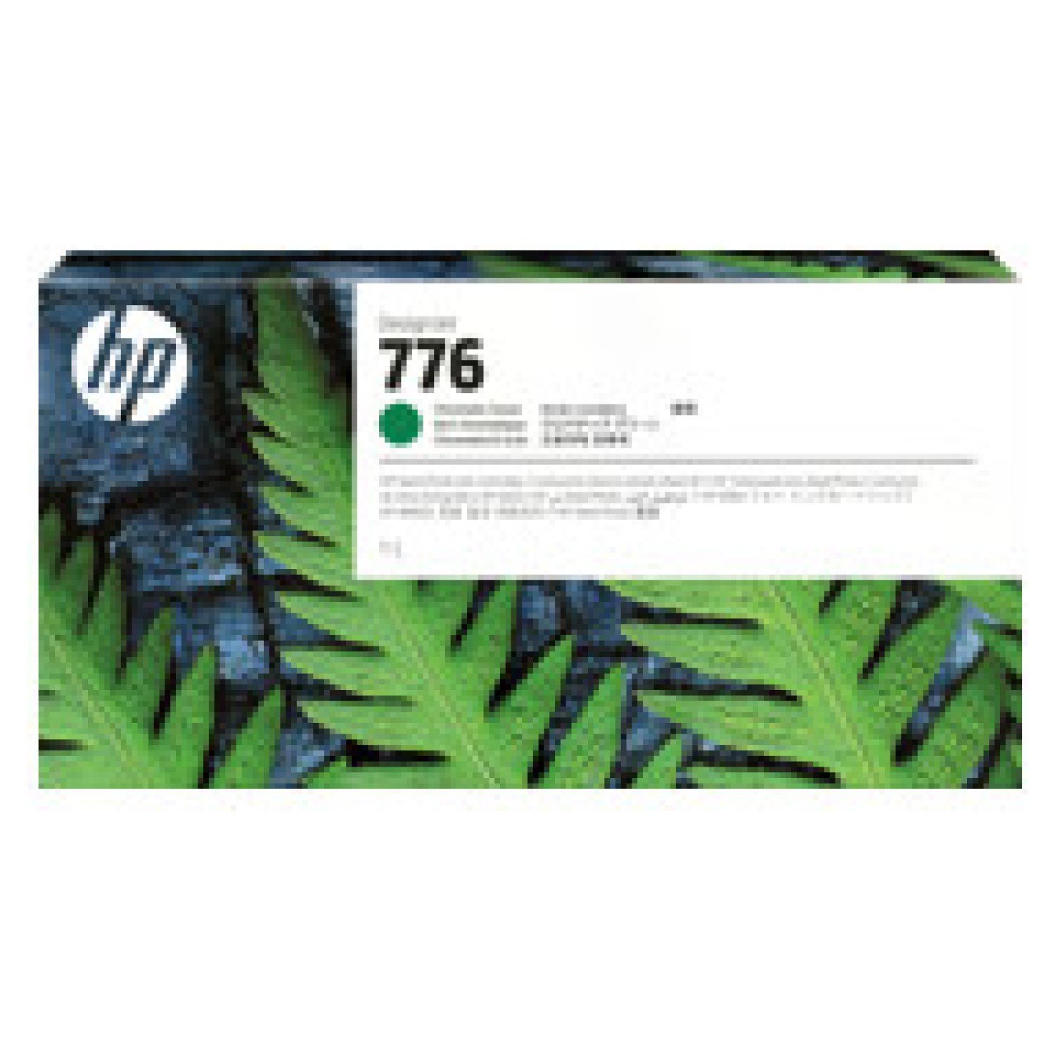 HP 776 1L Chromatic Green Ink Cartridge