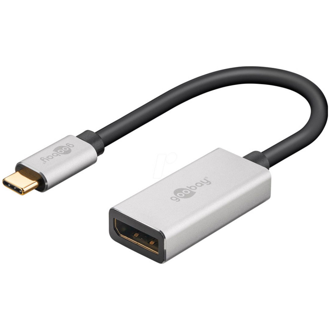 GOOBAY USB-C (M) na DisplayPort (Ž) 0