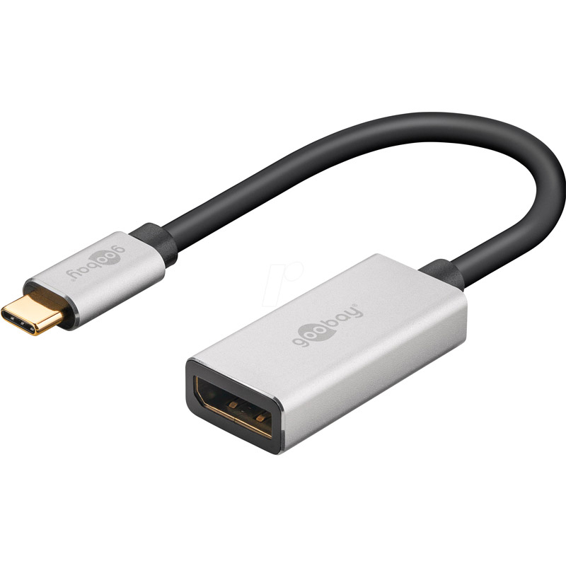 GOOBAY USB-C (M) na DisplayPort (Ž) 0